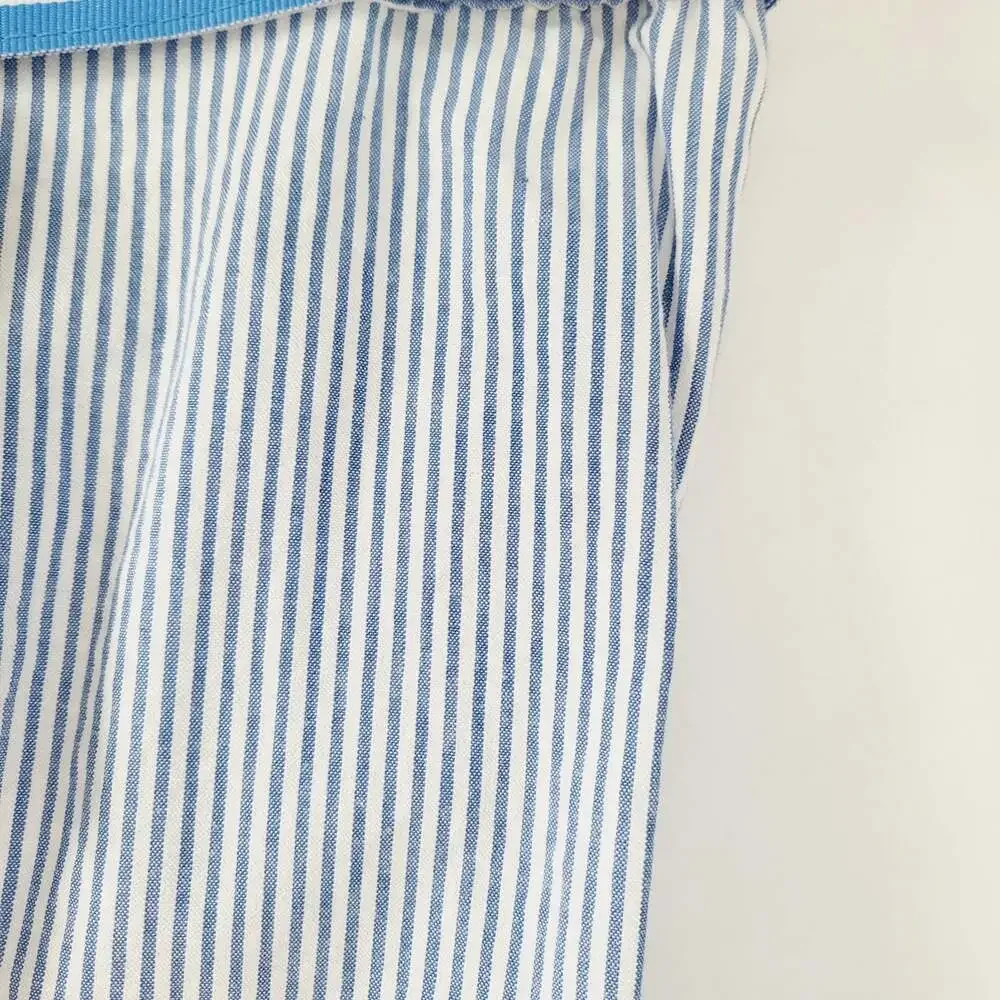 New Izod pinstripe pants and belt size 8